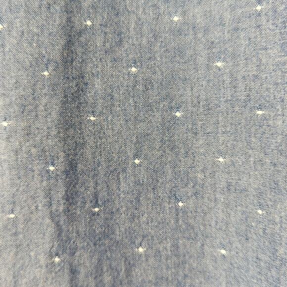 Mountain Khakis Chambray White Dot Button Down Shirt Women's Size Medium - Picture 5 of 12